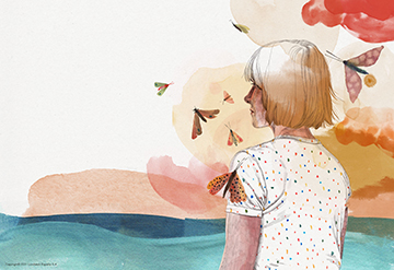 Ilustración de la escena