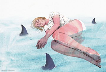 Ilustración de la escena